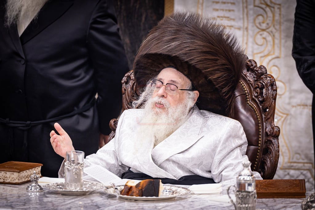 סוכות - הושענא רבה ומוצאי שמחת תורה בחצה"ק צאנז קלויזנבורג