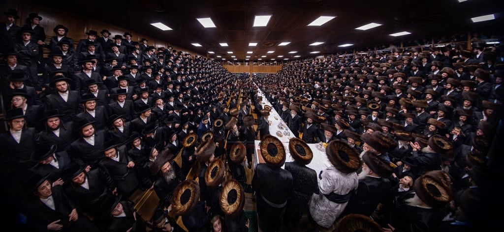 סוכות - הושענא רבה ומוצאי שמחת תורה בחצה"ק צאנז קלויזנבורג