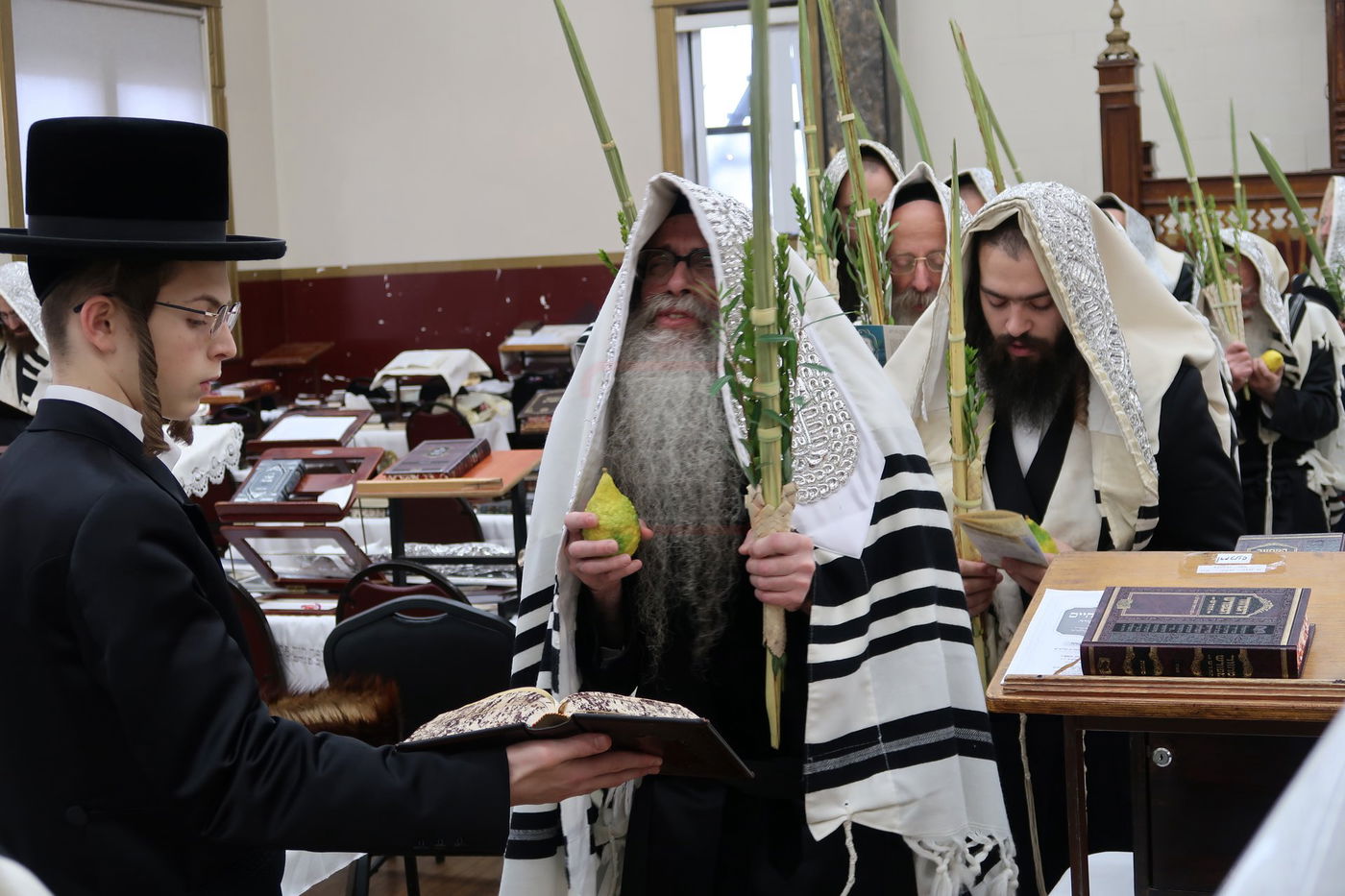 חג הסוכות ושמחת תורה בחצה"ק צאנז זוועהיל