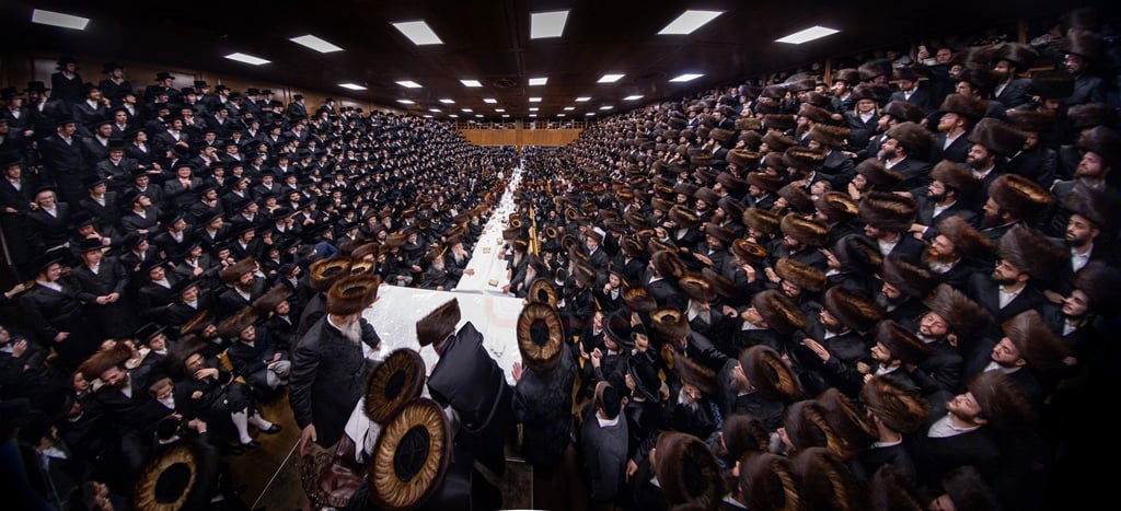 סוכות - הושענא רבה ומוצאי שמחת תורה בחצה"ק צאנז קלויזנבורג