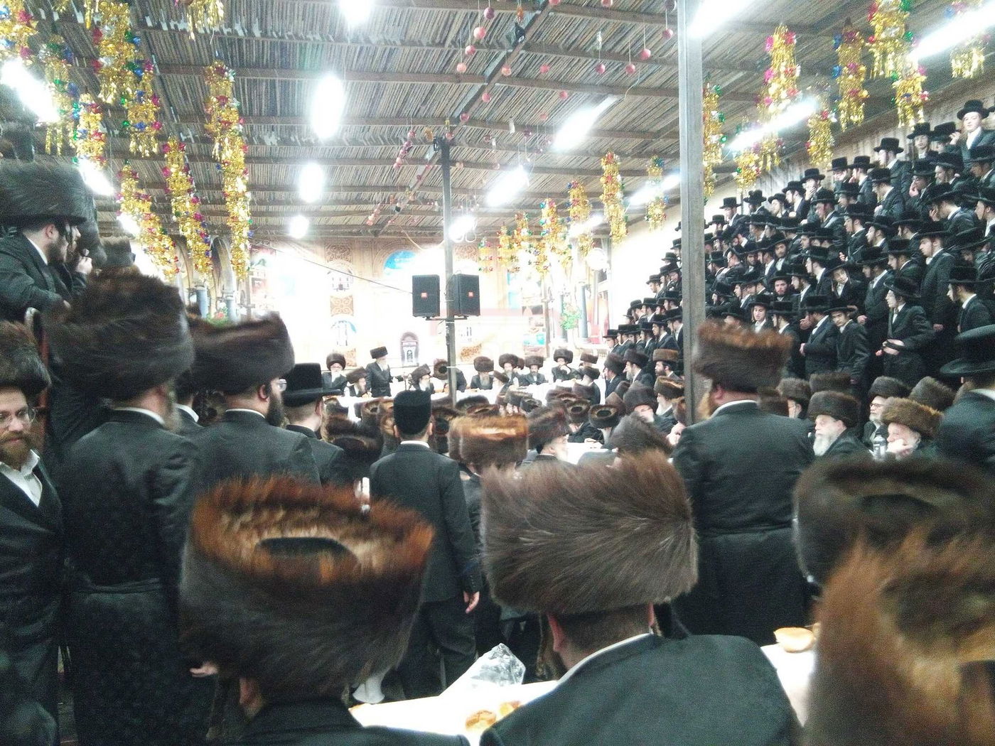 שמחת בית השואבה ונענועים בחצה''ק פאפא