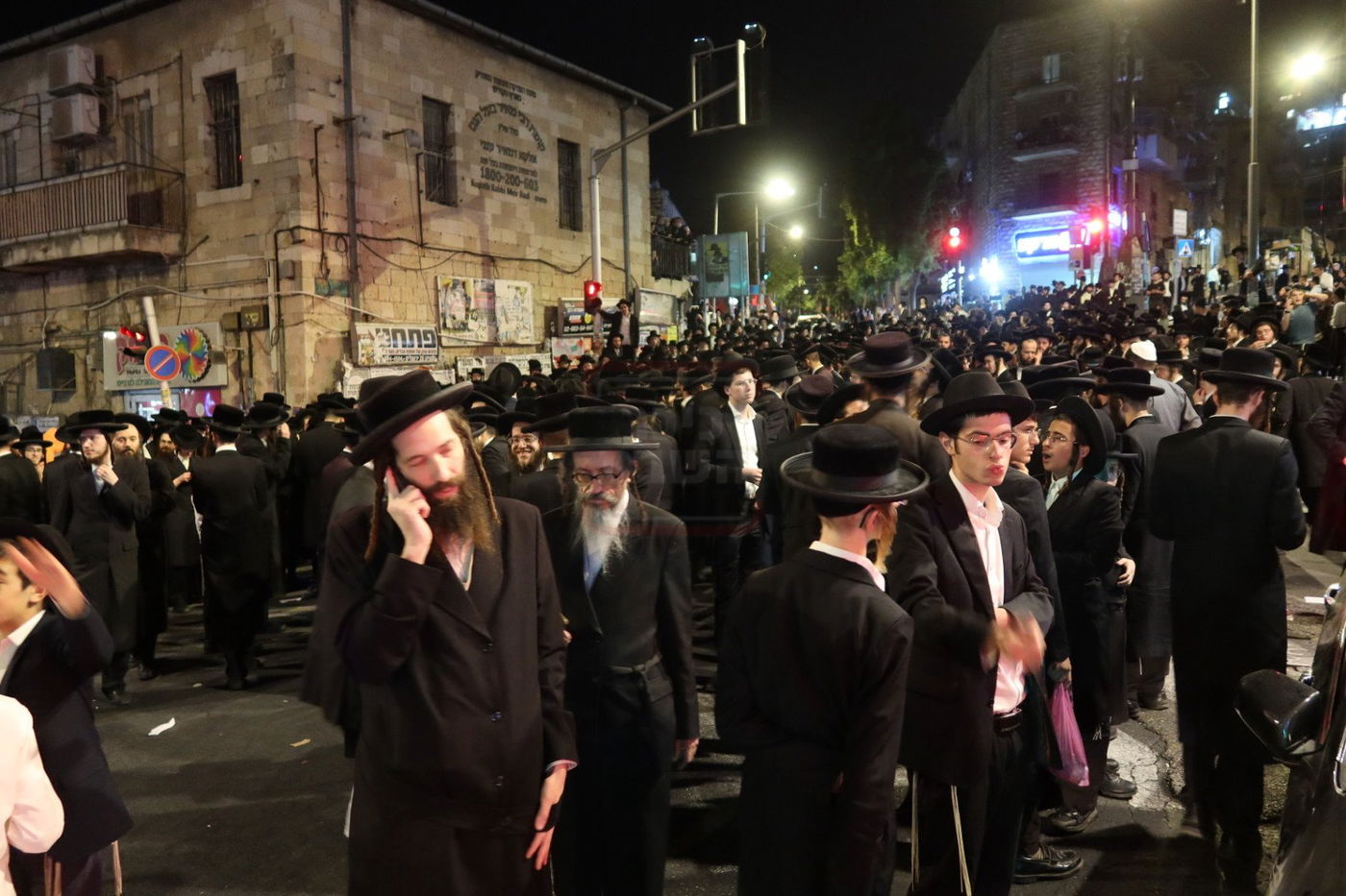 מעמד האדיר של קבלת פנים לאסיר הרב אריה מרדכי רבינוביץ 