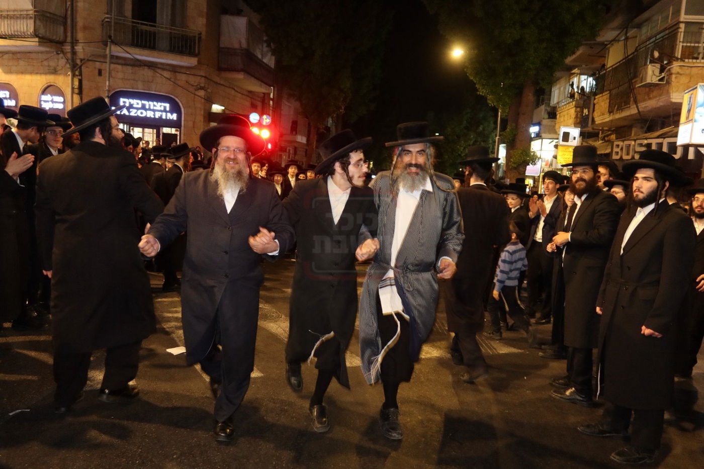 מעמד האדיר של קבלת פנים לאסיר הרב אריה מרדכי רבינוביץ 