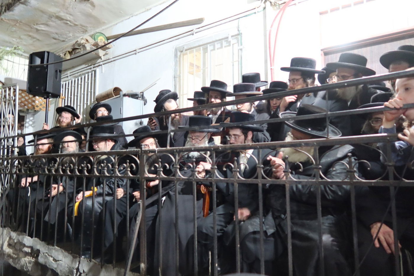 מעמד האדיר של קבלת פנים לאסיר הרב אריה מרדכי רבינוביץ 