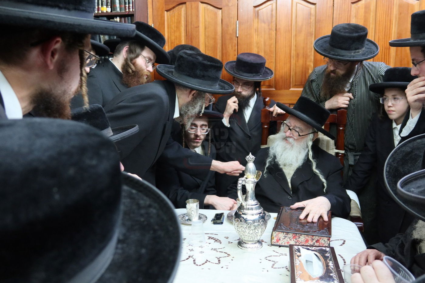 מעמד האדיר של קבלת פנים לאסיר הרב אריה מרדכי רבינוביץ 