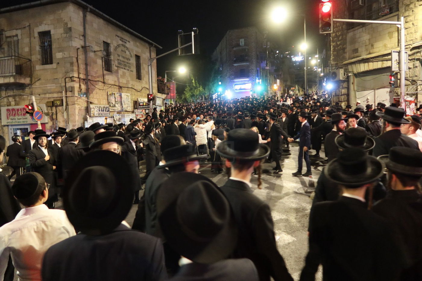 מעמד האדיר של קבלת פנים לאסיר הרב אריה מרדכי רבינוביץ 