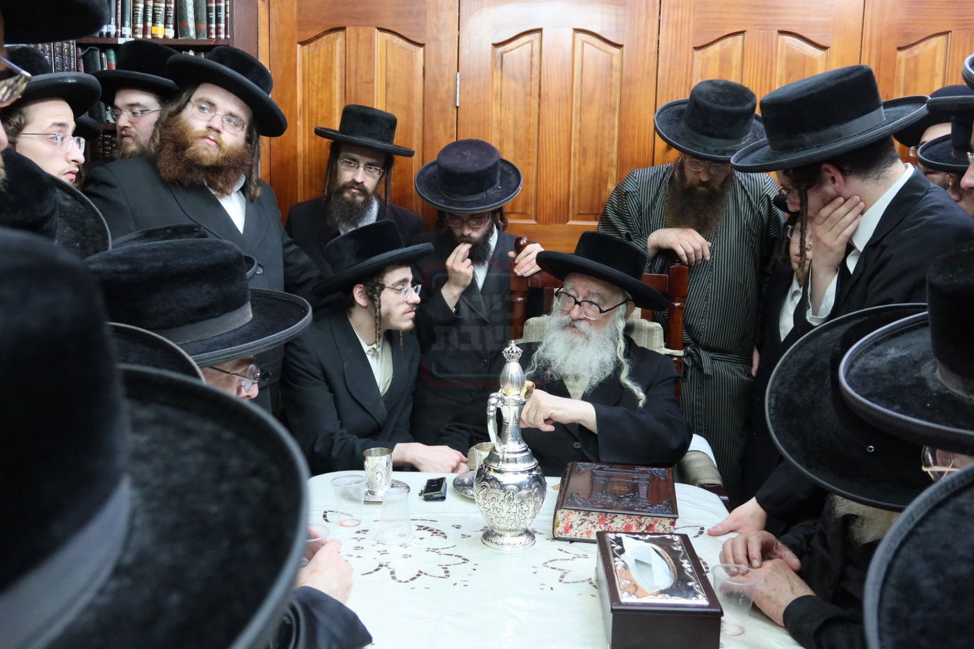 מעמד האדיר של קבלת פנים לאסיר הרב אריה מרדכי רבינוביץ 