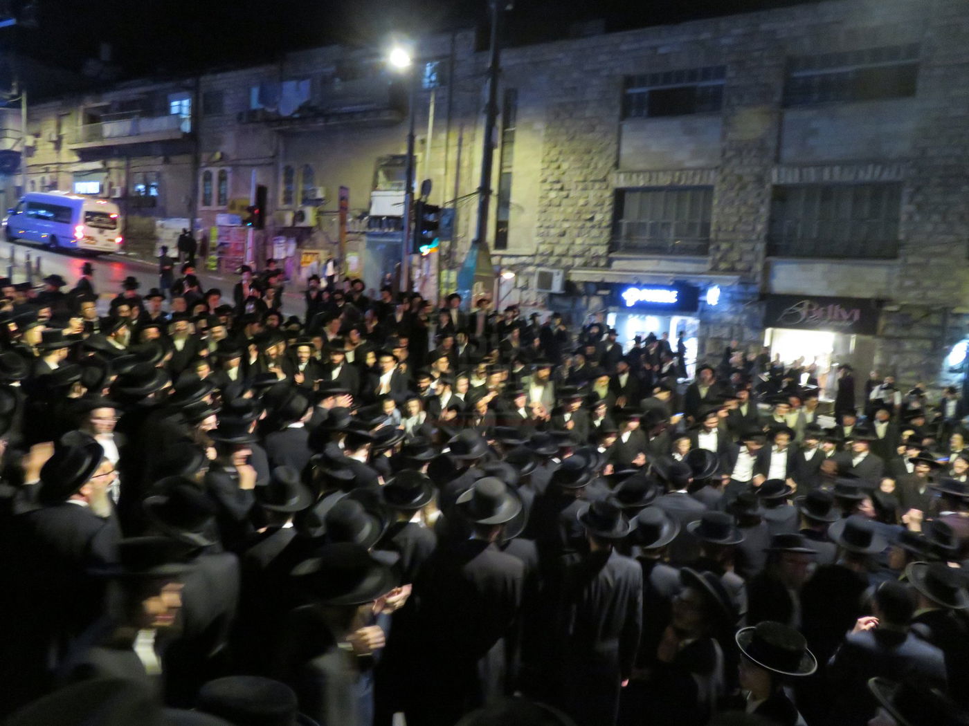 מעמד האדיר של קבלת פנים לאסיר הרב אריה מרדכי רבינוביץ 