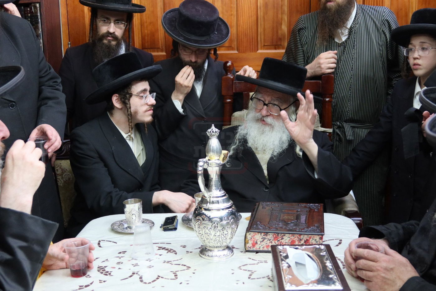 מעמד האדיר של קבלת פנים לאסיר הרב אריה מרדכי רבינוביץ 