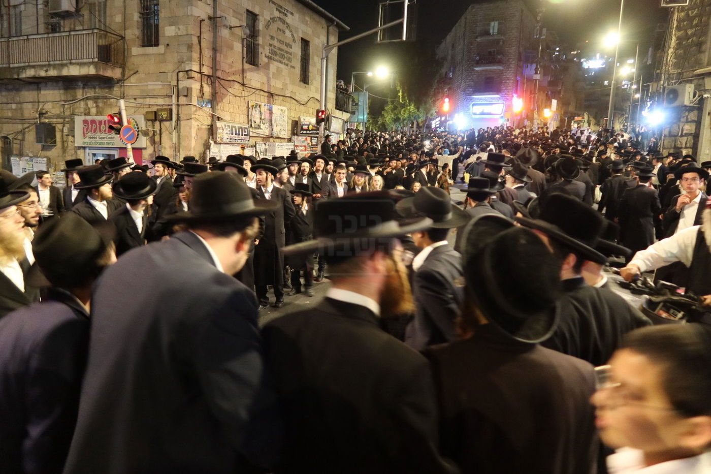 מעמד האדיר של קבלת פנים לאסיר הרב אריה מרדכי רבינוביץ 