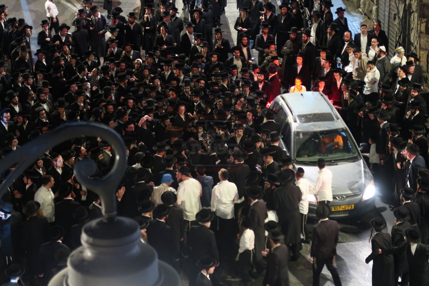 מעמד האדיר של קבלת פנים לאסיר הרב אריה מרדכי רבינוביץ 