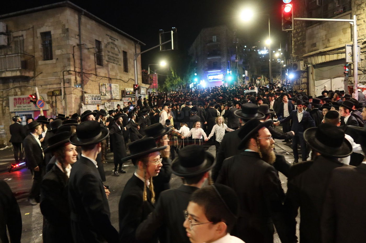 מעמד קבלת פנים לאסיר בירושלים