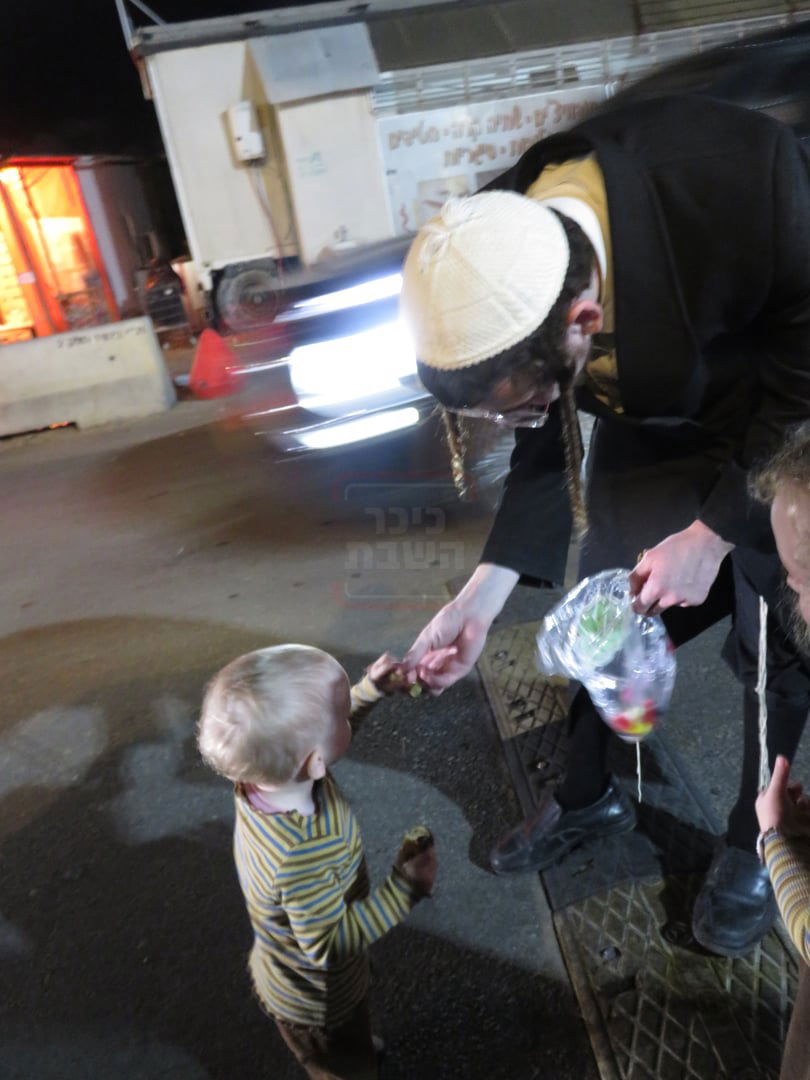 מעמד האדיר של קבלת פנים לאסיר הרב אריה מרדכי רבינוביץ 