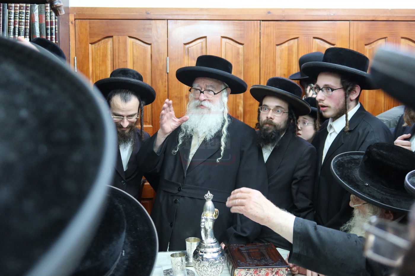 מעמד האדיר של קבלת פנים לאסיר הרב אריה מרדכי רבינוביץ 