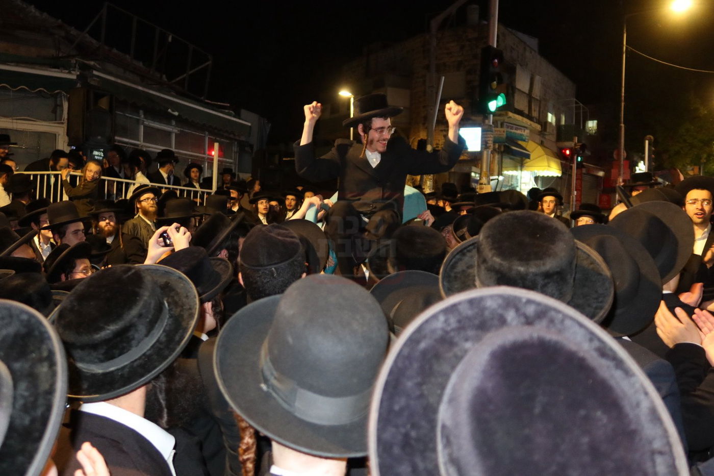 מעמד האדיר של קבלת פנים לאסיר הרב אריה מרדכי רבינוביץ 