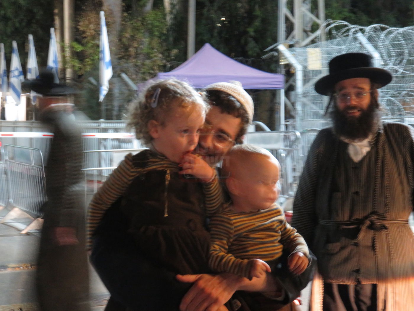 מעמד האדיר של קבלת פנים לאסיר הרב אריה מרדכי רבינוביץ 