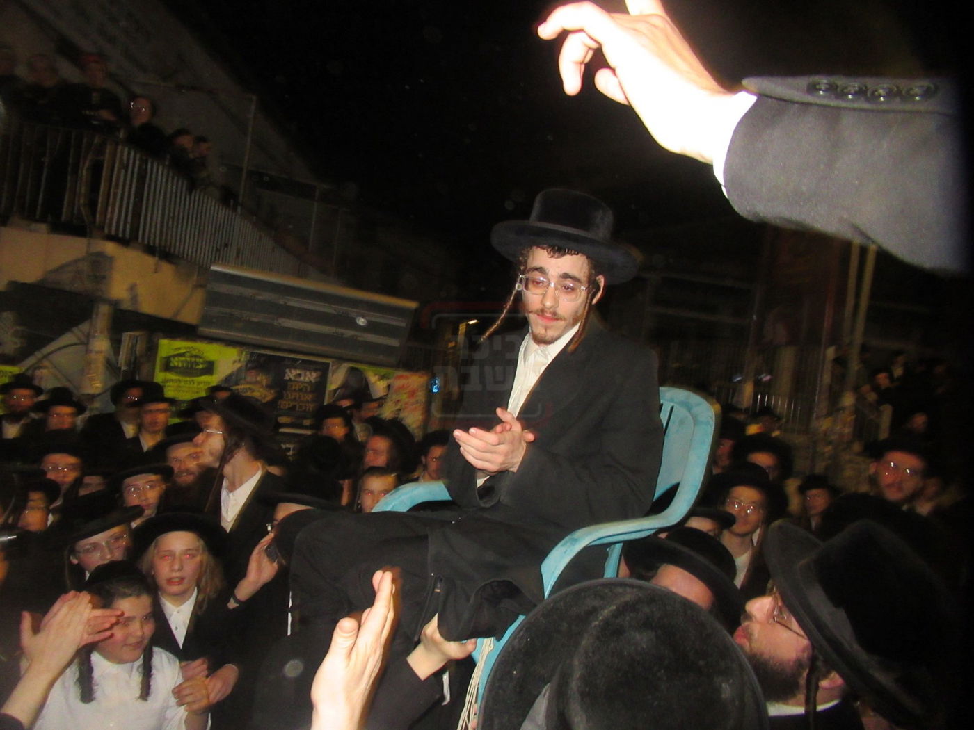 מעמד האדיר של קבלת פנים לאסיר הרב אריה מרדכי רבינוביץ 