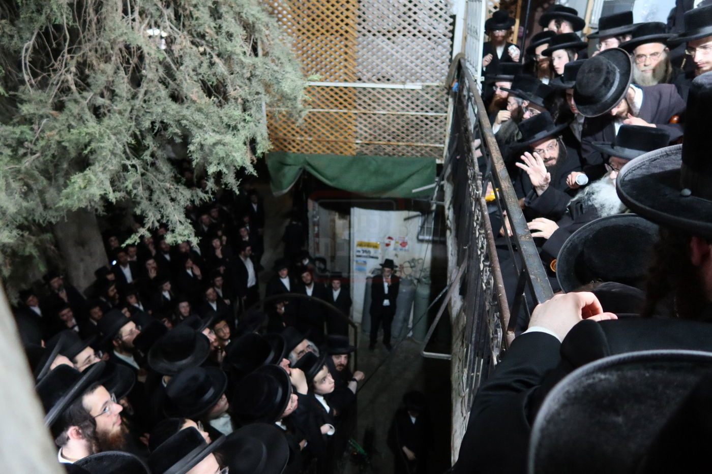 מעמד האדיר של קבלת פנים לאסיר הרב אריה מרדכי רבינוביץ 