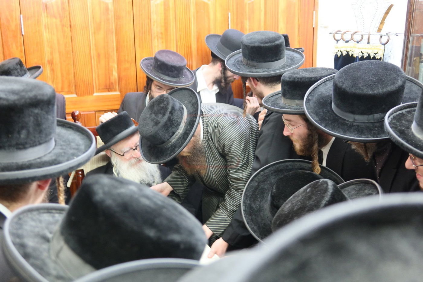 מעמד האדיר של קבלת פנים לאסיר הרב אריה מרדכי רבינוביץ 