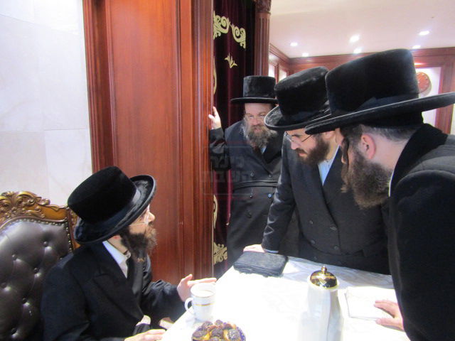 הרה"ג ר' דוד רוקח בביקור בלונדון