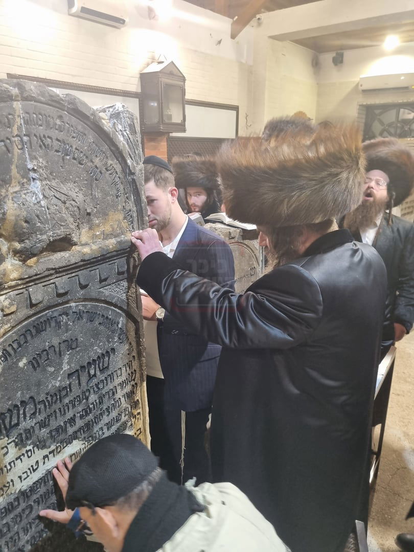 הגה"צ אב"ד קאלוב ביתר במסע הקודש להונגריה