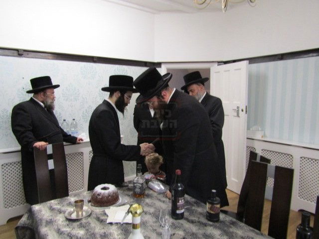 הרה"ג ר' דוד רוקח בביקור בלונדון