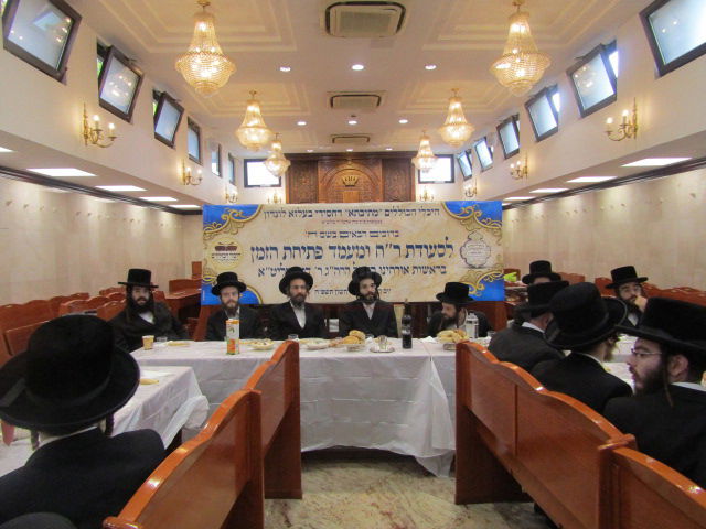 הרה"ג ר' דוד רוקח בביקור בלונדון