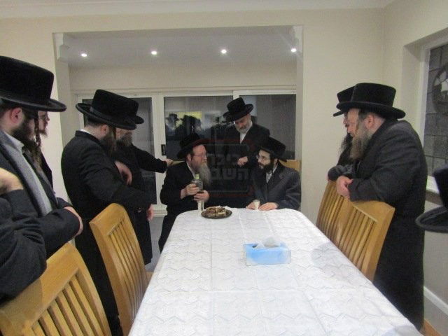 הרה"ג ר' דוד רוקח בביקור בלונדון