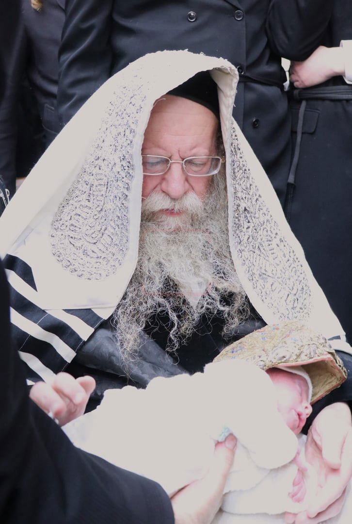 ברית בשמחת הברית בחצרות קוזמיר - ביאלה - קופיטשניץ - לעלוב בית שמש