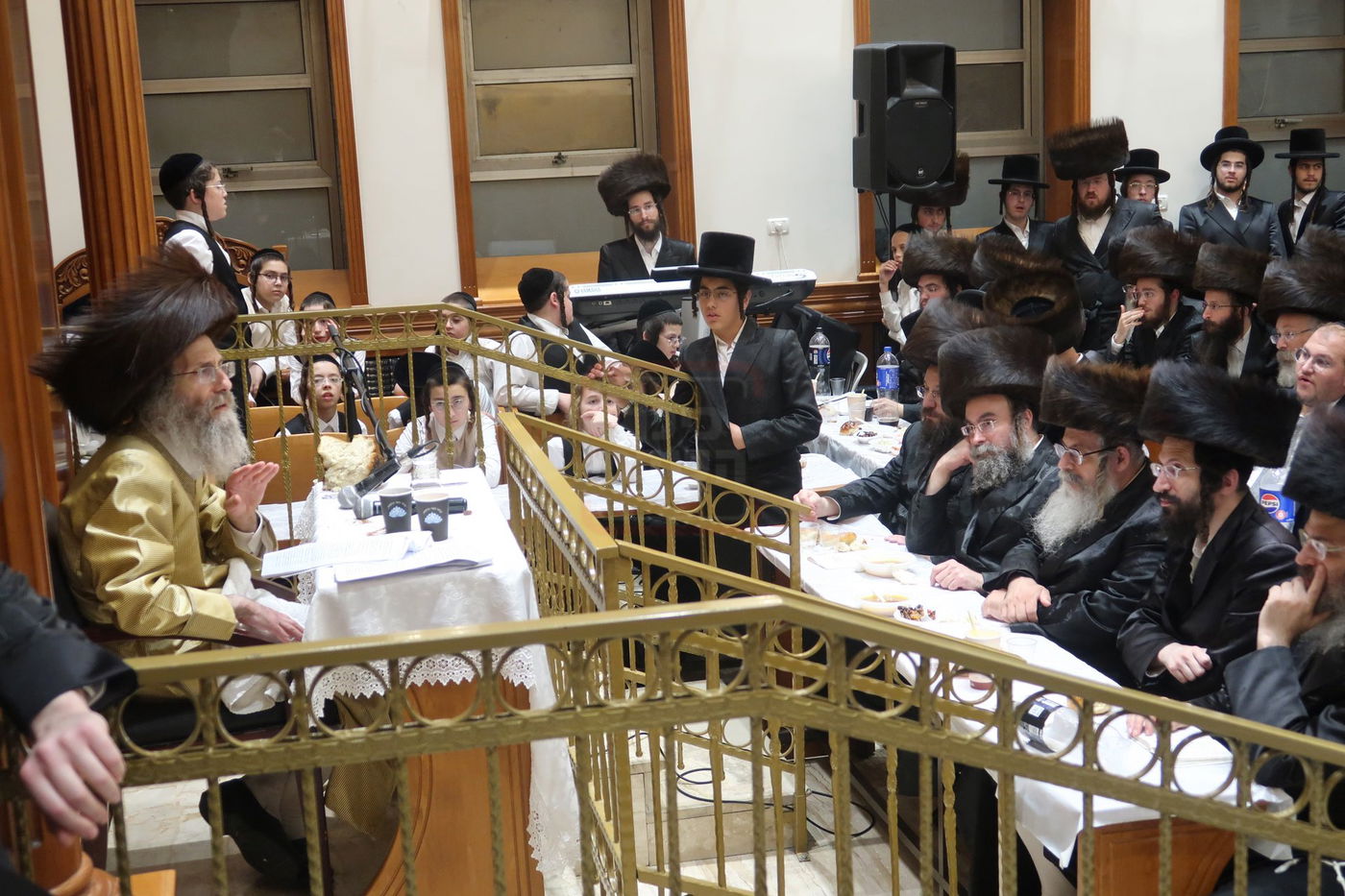 הרה"צ ר' אלימלך בידרמן, מוצ"ש בחיפה