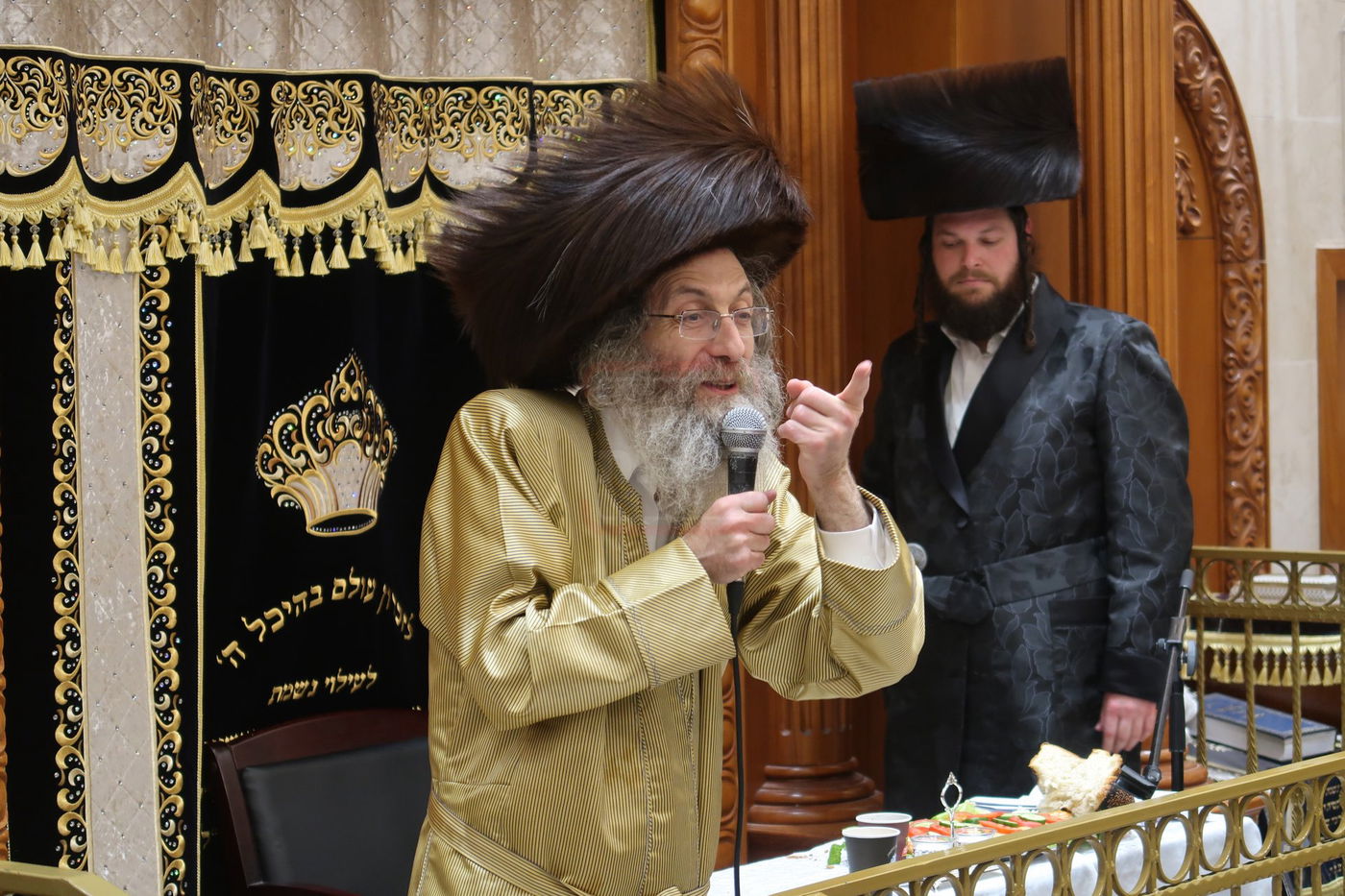 הרה"צ ר' אלימלך בידרמן, מוצ"ש בחיפה