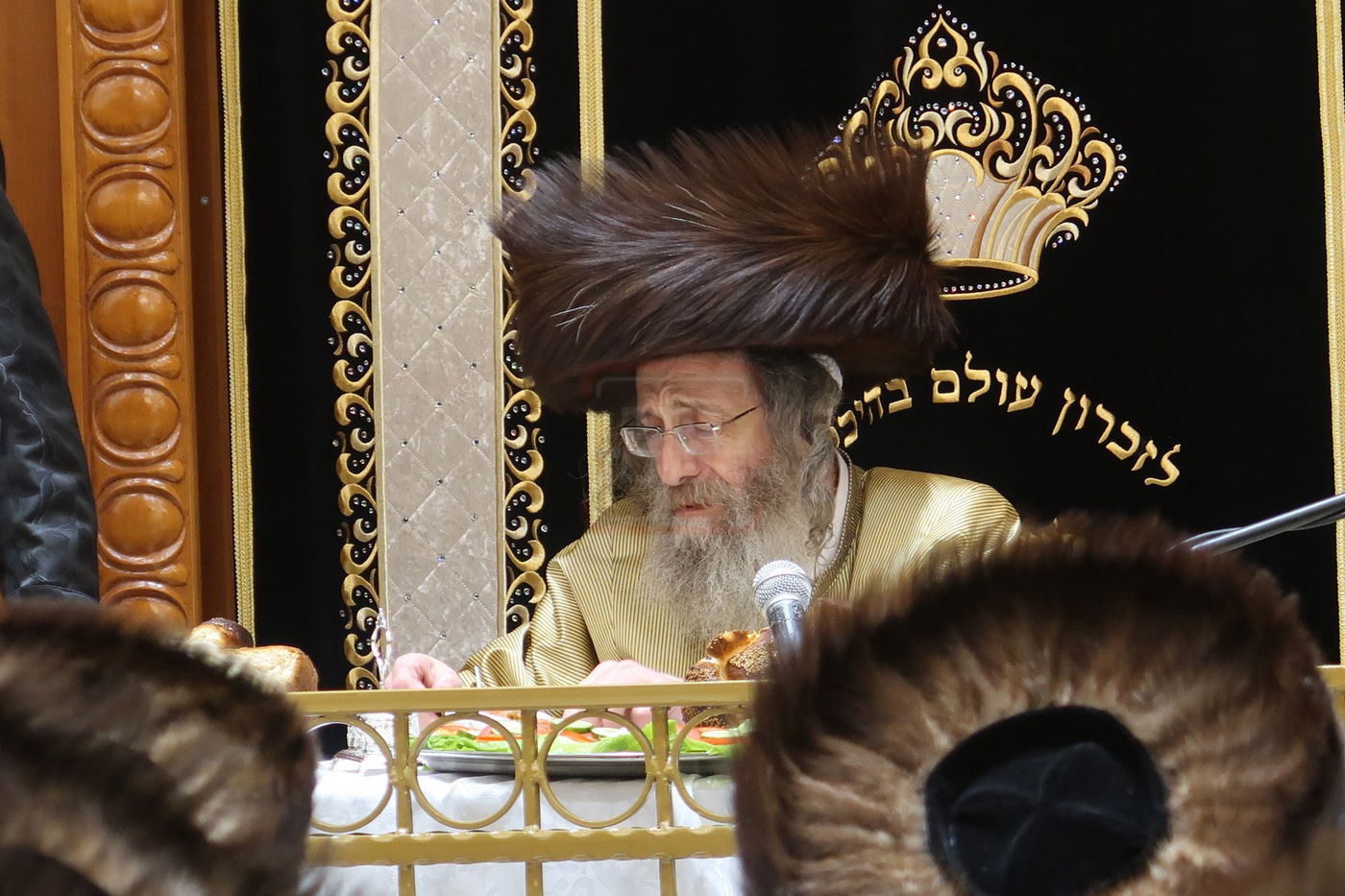 הרה"צ ר' אלימלך בידרמן, מוצ"ש בחיפה