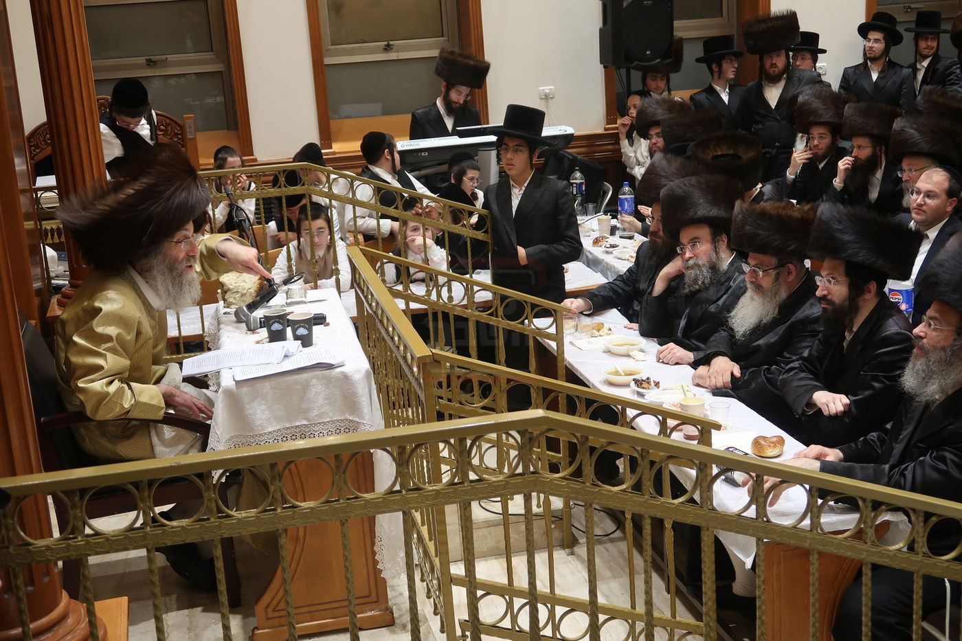 הרה"צ ר' אלימלך בידרמן, מוצ"ש בחיפה