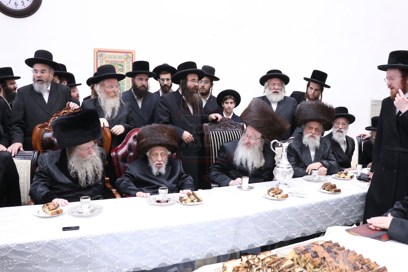 ברית בשמחת הברית בחצרות קוזמיר - ביאלה - קופיטשניץ - לעלוב בית שמש