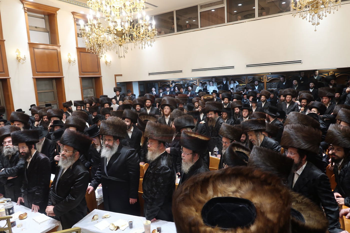 הרה"צ ר' אלימלך בידרמן, מוצ"ש בחיפה