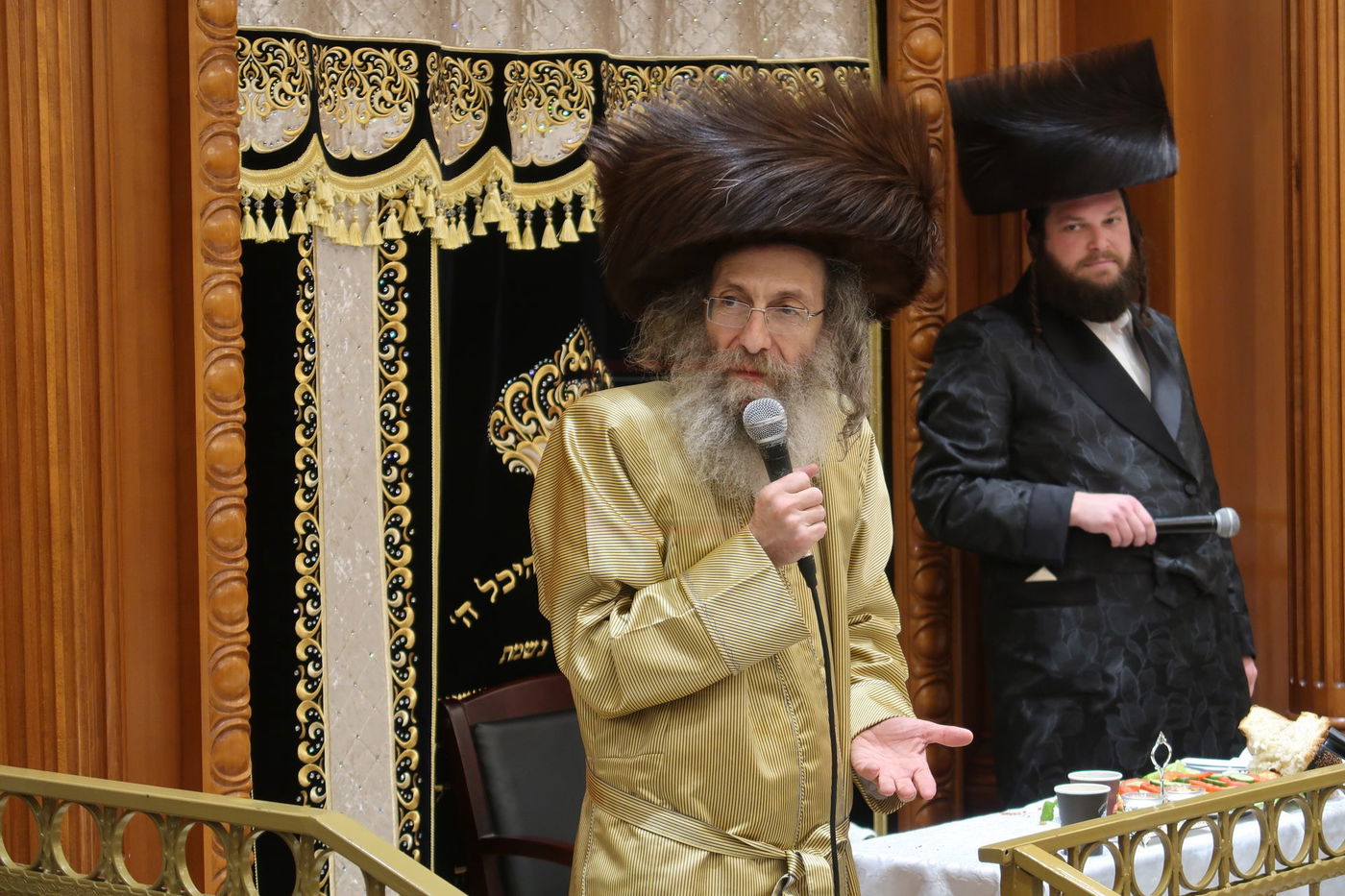 הרה"צ ר' אלימלך בידרמן, מוצ"ש בחיפה