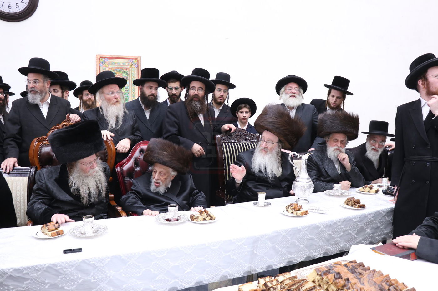 ברית בשמחת הברית בחצרות קוזמיר - ביאלה - קופיטשניץ - לעלוב בית שמש