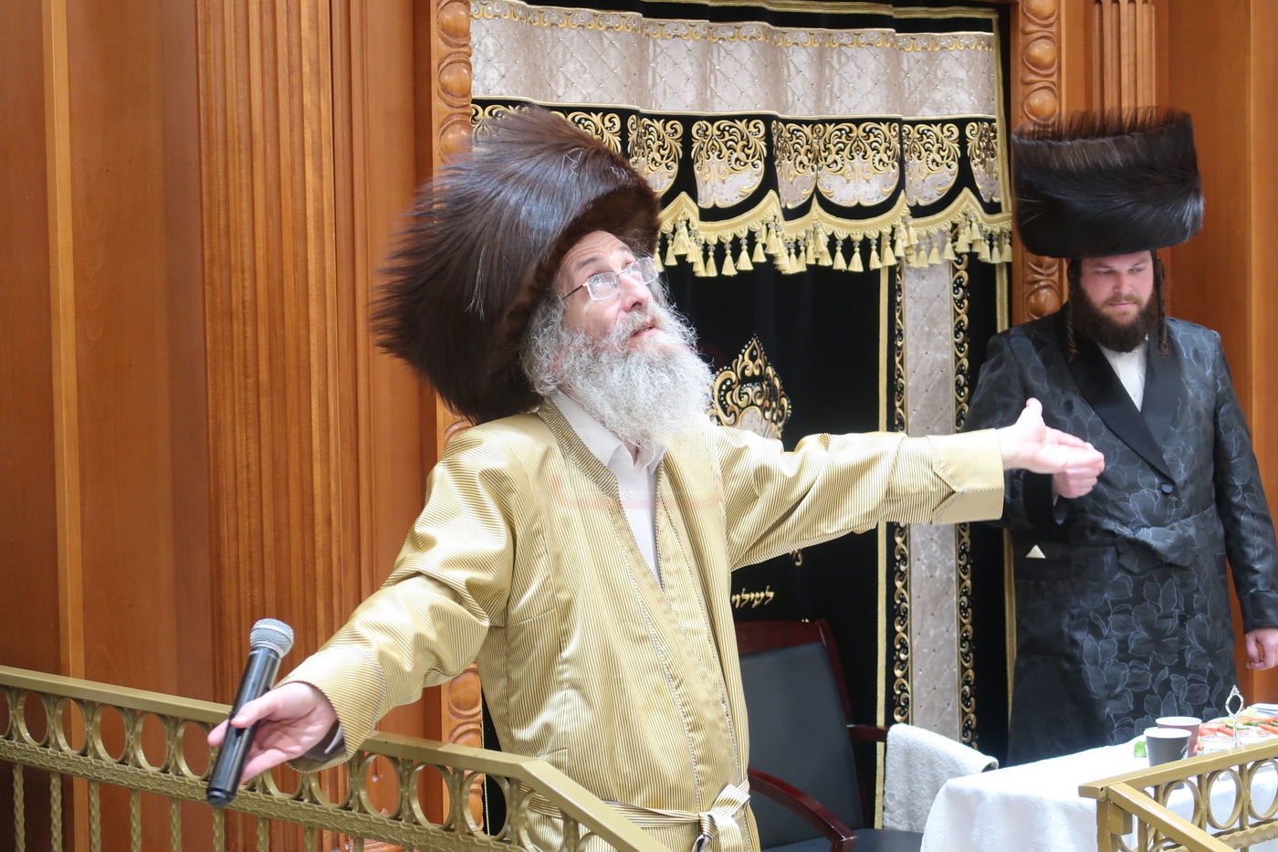 הרה"צ ר' אלימלך בידרמן, מוצ"ש בחיפה