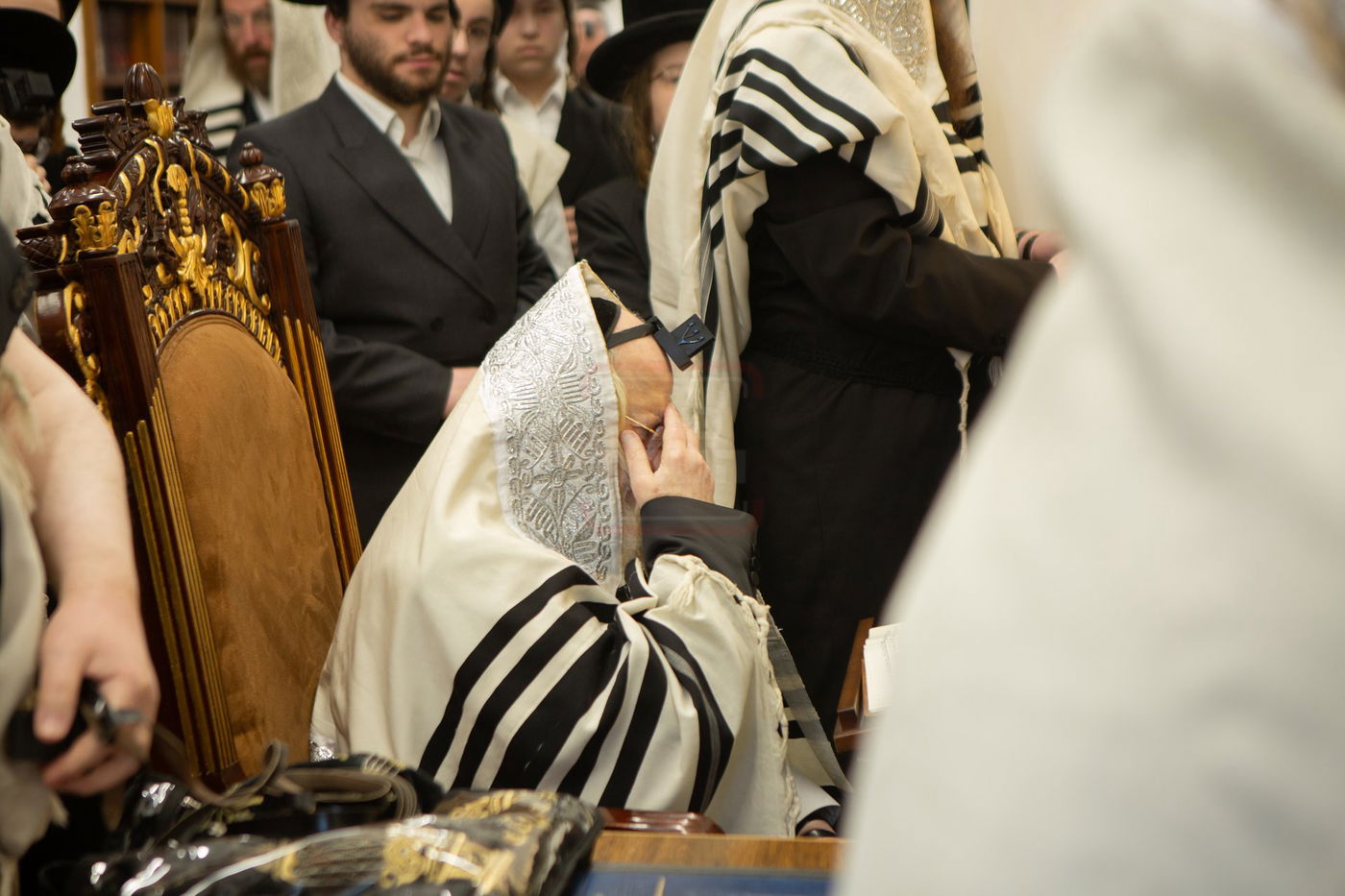 האדמו"ר ממונקאטש בביקור בלונדון