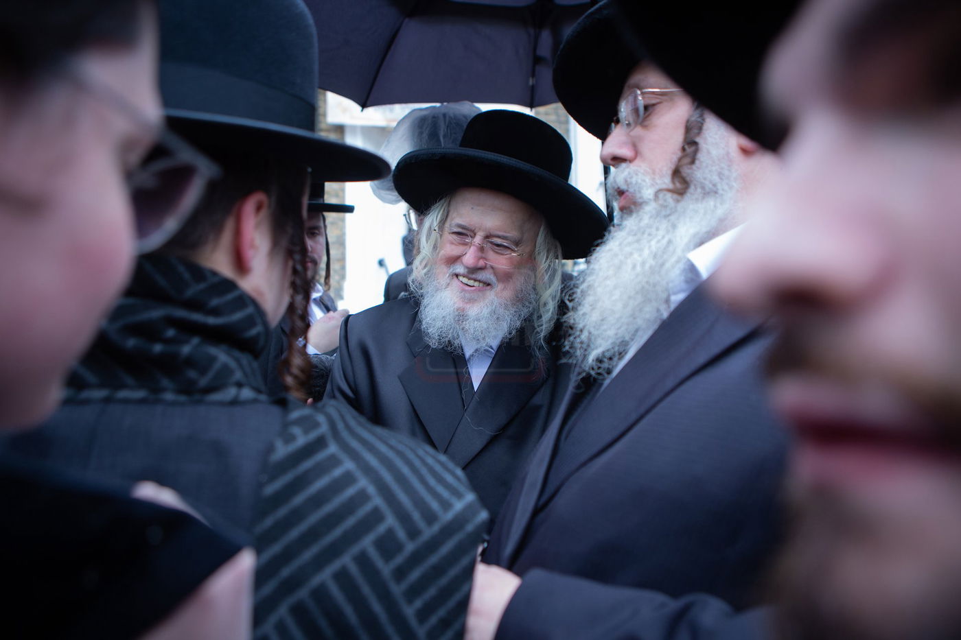 האדמו"ר ממונקאטש בביקור בלונדון