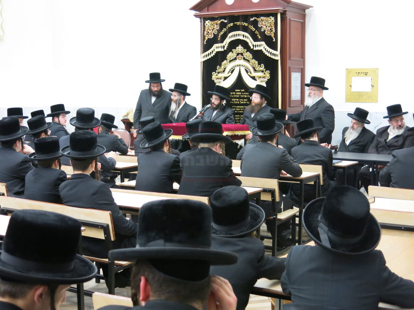 הרה"ג ר' חיים מאיר רוקח בביקור באנטווערפן