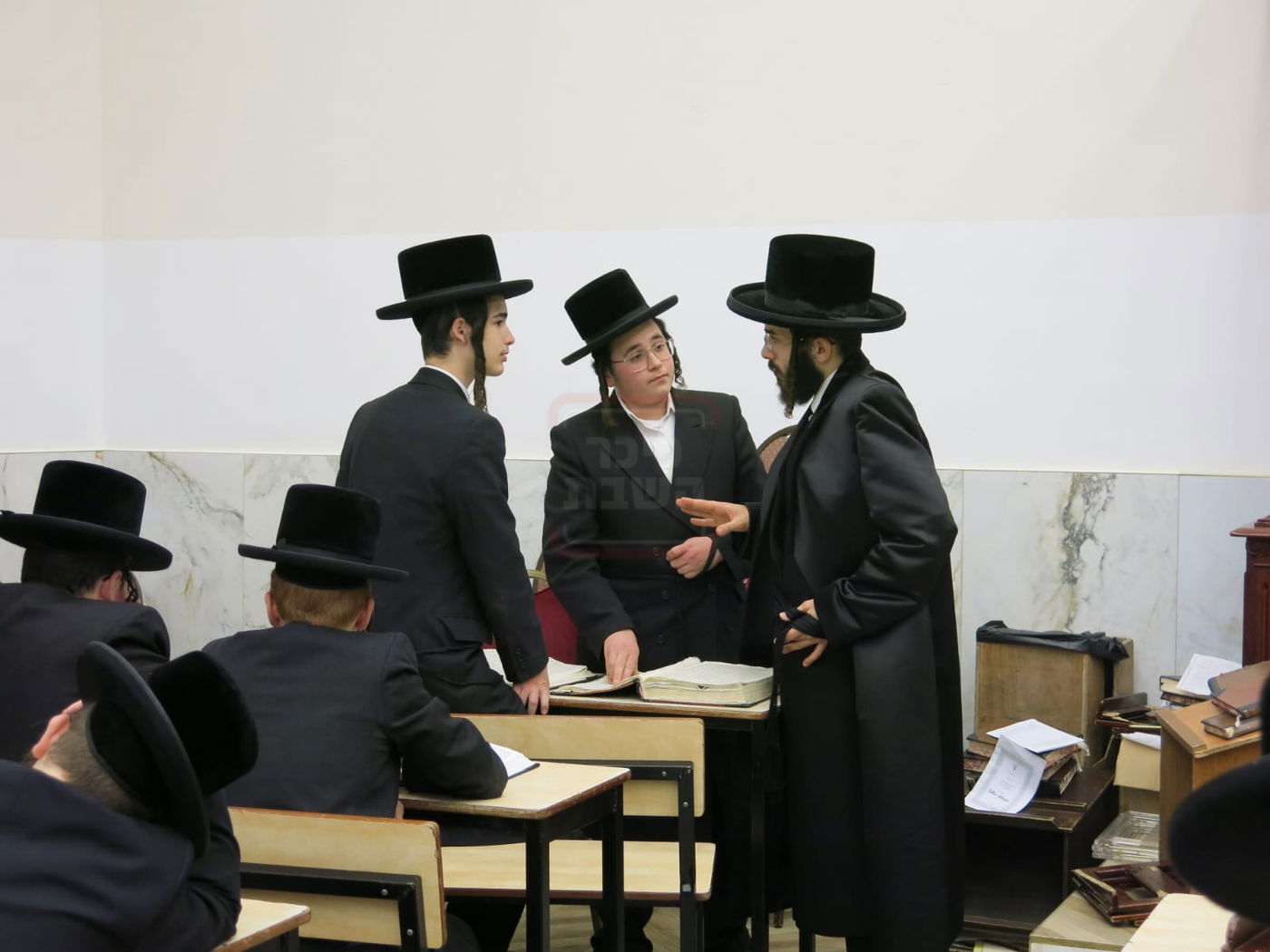 הרה"ג ר' חיים מאיר רוקח בביקור באנטווערפן