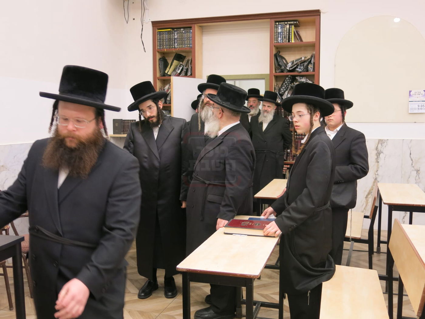 הרה"ג ר' חיים מאיר רוקח בביקור באנטווערפן