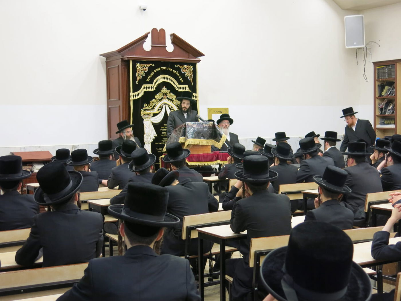 הרה"ג ר' חיים מאיר רוקח בביקור באנטווערפן