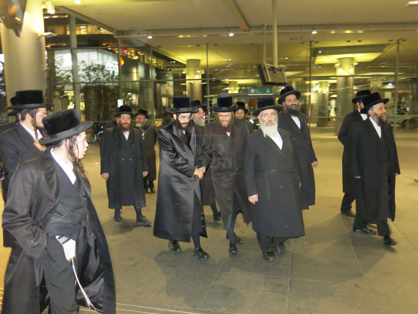 הרה"ג ר' חיים מאיר רוקח בביקור באנטווערפן