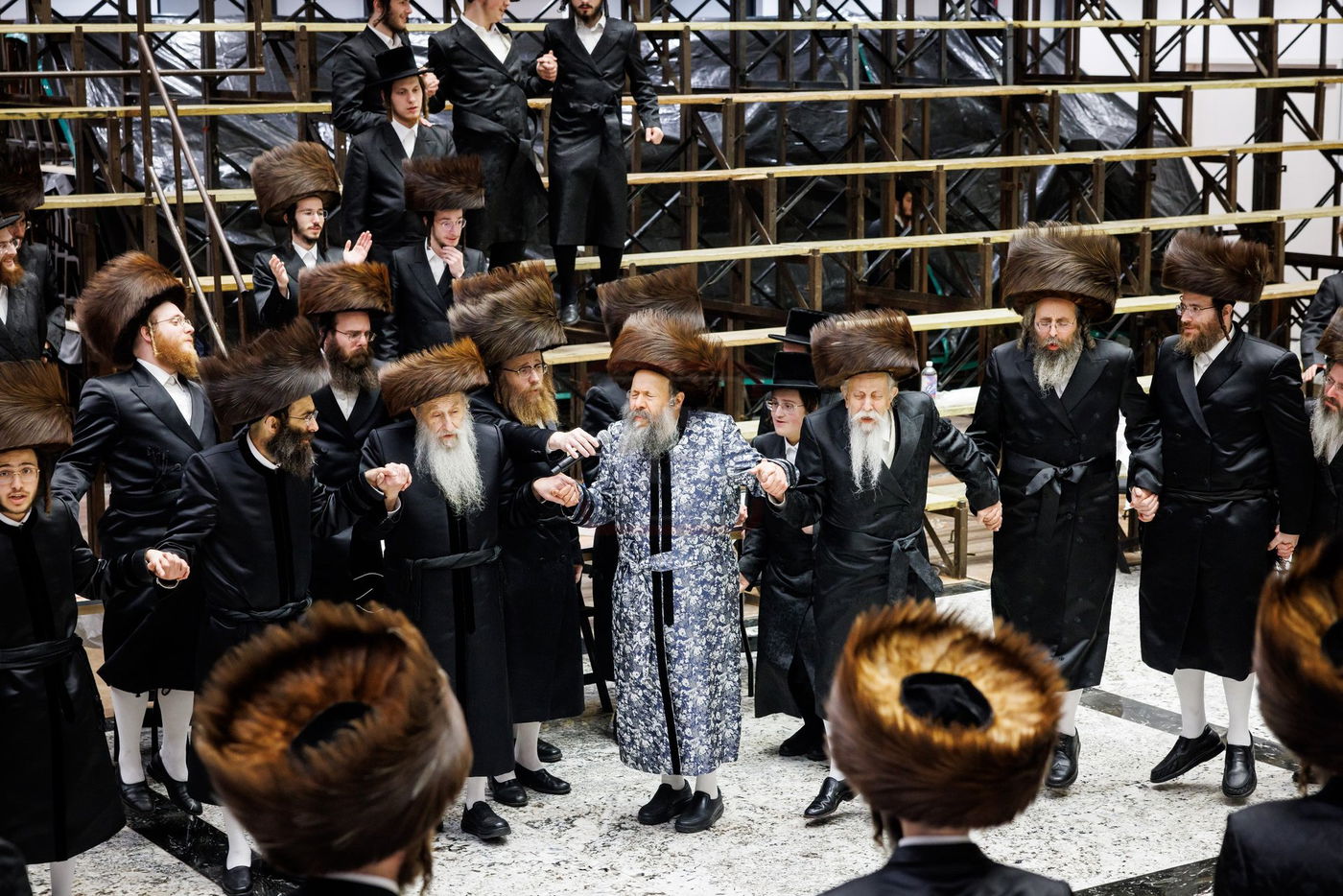 שמחת נישואי נכדת האדמו"ר מבאבוב 45