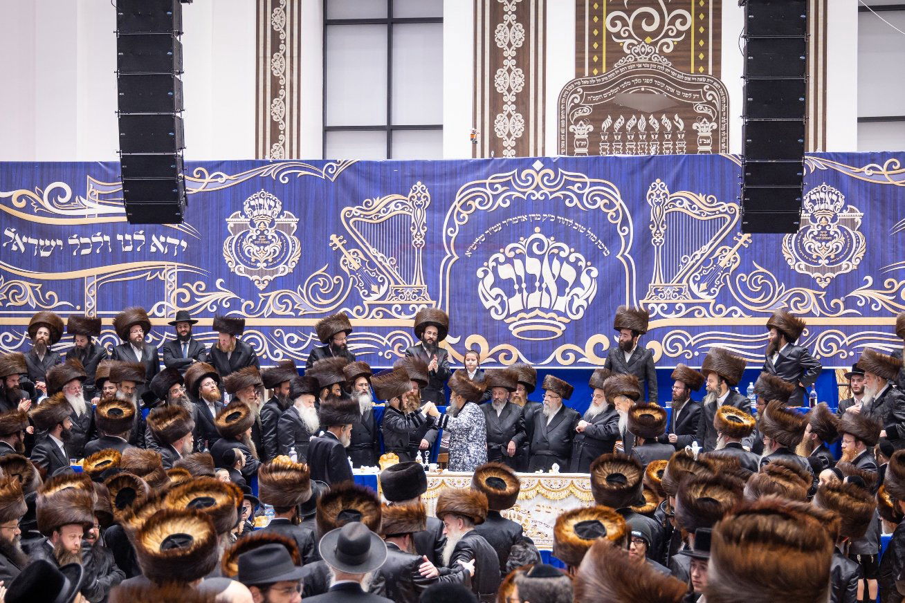 שמחת נישואי נכדת האדמו"ר מבאבוב 45