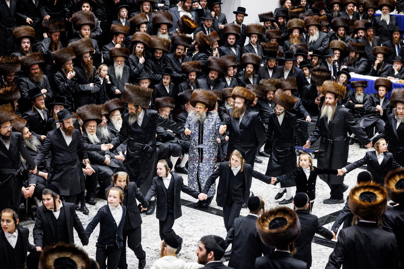 שמחת נישואי נכדת האדמו"ר מבאבוב 45