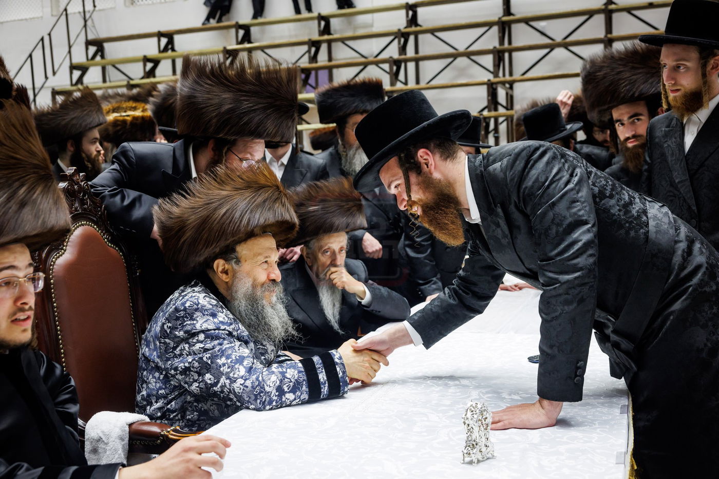 שמחת נישואי נכדת האדמו"ר מבאבוב 45