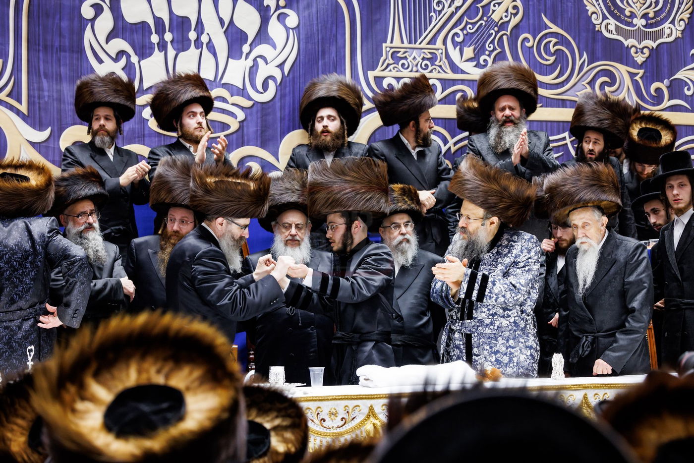 שמחת נישואי נכדת האדמו"ר מבאבוב 45